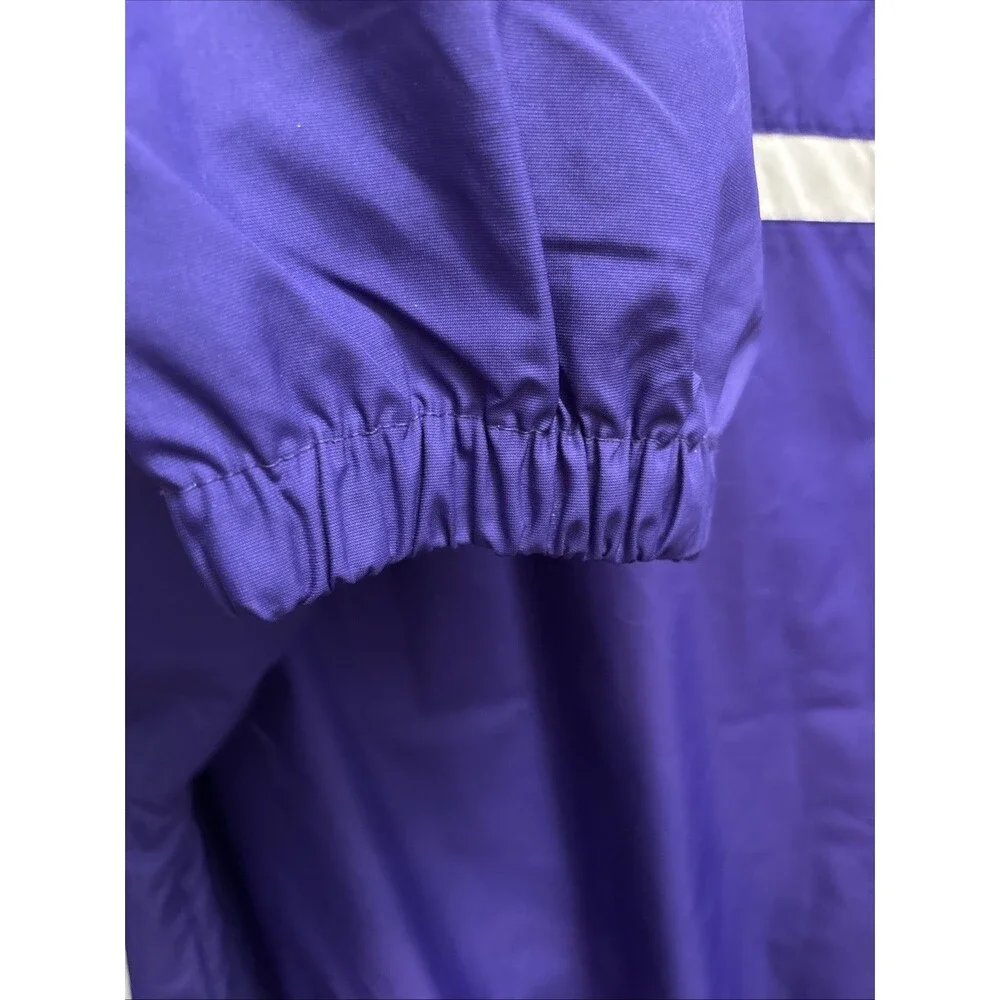 Nike Men Purple LT Active Windbreaker Jacket Woman Full-Zip Preown Chest 52